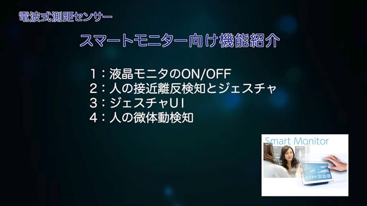 スマートモニター向け機能紹介